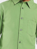 Full Sleeves Regular Wear Solid Plain Casual Shirt