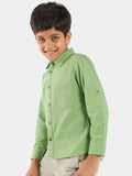 Full Sleeves Regular Wear Solid Plain Casual Shirt
