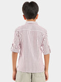 Full Sleeves Regular Wear Striped Casual Shirt