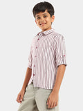 Full Sleeves Regular Wear Striped Casual Shirt