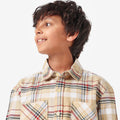 Boys Full Sleeves Checkered Shirt