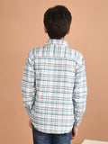 Boys Full Sleeves Checkered Shirt
