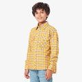 Boys Full Sleeves Checkered Shirt