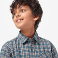 Boys Full Sleeves Checkered Shirt