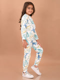 All Over Dinosaurs Printed Sweatshirt and Jogger Co-ord Set