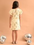 Sequin Embellished Knee Length Sheath Party Dress