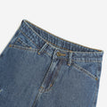 Girls Regular Fit Cargo Denim Jeans