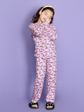 Unicorn Print Pink Nightsuit