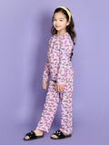 Unicorn Print Pink Nightsuit