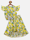 Lemon Yellow Coordinated Skirt Set
