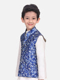 Royal Rose Digital Print Nehru Jacket