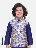 Quirky Digital Print Nehru Jacket