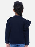 Navy French Terry Full Sleeve Unicorn SweatShirt