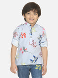 Lilpicks Flower Print Funky Short Kurta