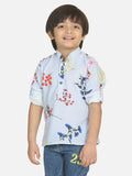Lilpicks Flower Print Funky Short Kurta