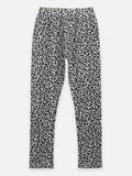 Multicolor Tiger Print Leggings - Pack of 2