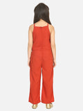 Rust Ring Design Full Jumpsuit
