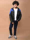 Double Shaded Puffer Hooded Jacket