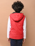 Reversible Sleeveless Puffer Jacket