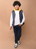 Reversible Sleeveless Puffer Jacket