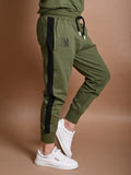 Solid Plain Drawstring Joggers