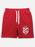 Navy Red Drawstring Shorts Pack of 2