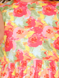 All Over Printed Fit n Flare Sleeveless Dress