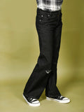 Ruff Straight Flared Denim Jeans