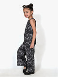 All Over Printed Sleeveless Jumpsuit