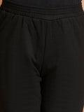 Solid Plain Cargo Joggers