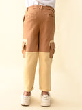 Colorblock Stylish Full Length Pocket Jogger