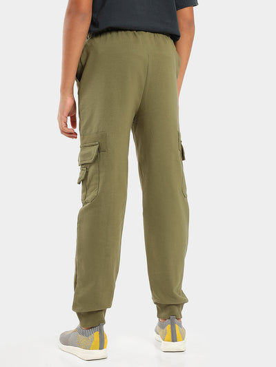 Solid Stylish Full Length Drawstring Joggers