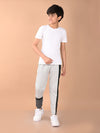 Lilpicks Boys Relaxed Fit side stripped Joggers