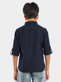 Full Sleeves Regular Wear Solid Plain Casual Shirt