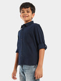 Full Sleeves Regular Wear Solid Plain Casual Shirt