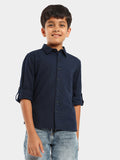 Full Sleeves Regular Wear Solid Plain Casual Shirt