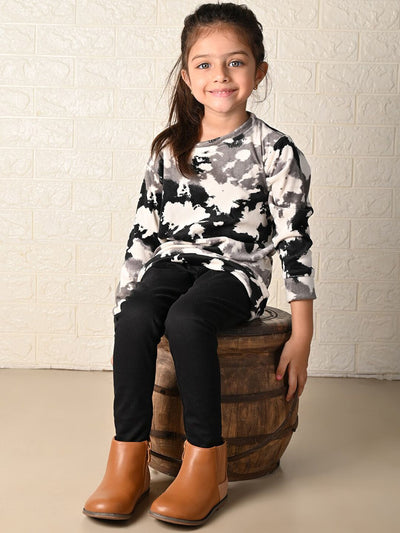 Dinosaur Print full sleeve kurta Pajama set