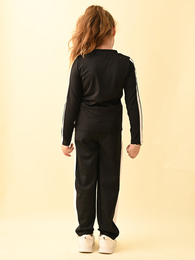 Solid Full Sleeves Top with Palazzo Pant Set