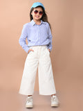 Lilpicks Girls Stripped Top With Trouser