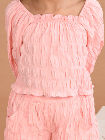 Girls Full Sleeves Top With Palazzo