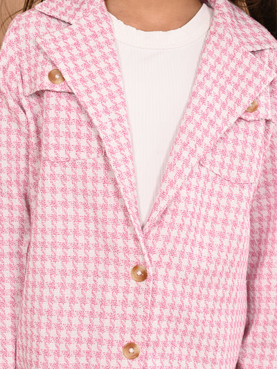 Girls Checked Co-ord Set