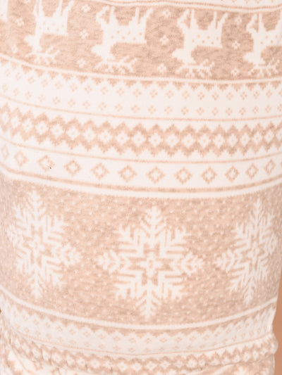 Paisley Printed Full Sleeves Sweatshirt and Jogger Co-ord Set