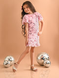 Sequin Embellished Knee Length Sheath Party Dress