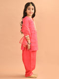 Ethnic Motif Printed Kurta Salwar Suit Set with Dupatta