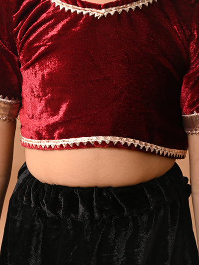 Gota Patti Embellished Lehenga Choli Set with Dupatta