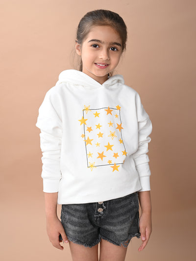 Lilpicks Full Sleeves Printed Sweatshirt for Girls