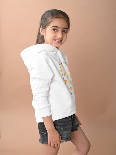Lilpicks Full Sleeves Printed Sweatshirt for Girls