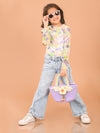 Floral Printed Full Sleeves Casual Top