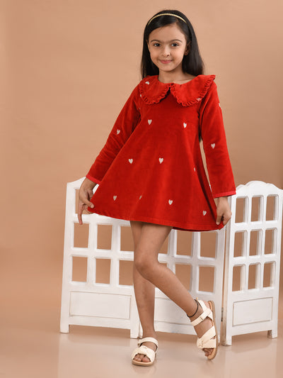 Girls Printed Stylish Dress