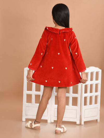 Girls Printed Stylish Dress
